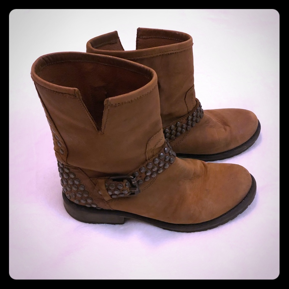 Steve Madden Fraankie Leather Boots